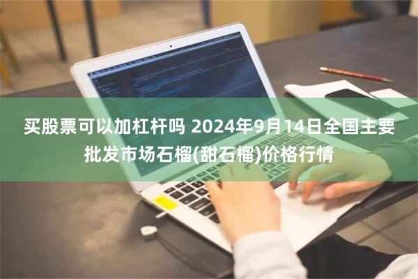 买股票可以加杠杆吗 2024年9月14日全国主要批发市场石榴(甜石榴)价格行情