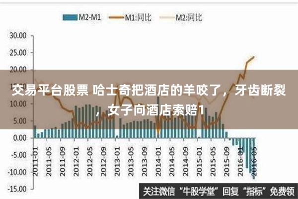 交易平台股票 哈士奇把酒店的羊咬了，牙齿断裂，女子向酒店索赔1