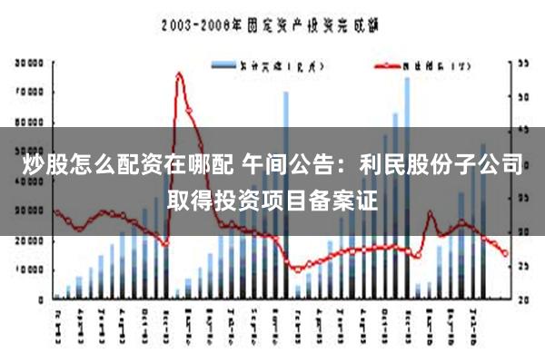 炒股怎么配资在哪配 午间公告：利民股份子公司取得投资项目备案证