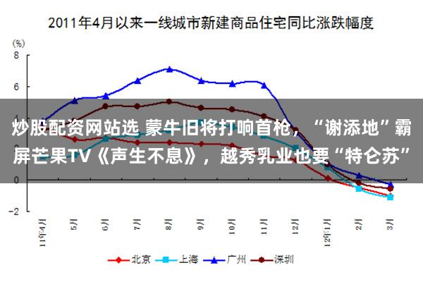 炒股配资网站选 蒙牛旧将打响首枪，“谢添地”霸屏芒果TV《声生不息》，越秀乳业也要“特仑苏”